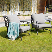 Load image into Gallery viewer, Metal Outdoor Lounge Chair (Set of 2)
