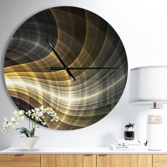 Medium Metal Wall Clock