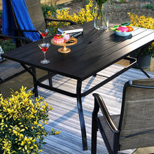 Load image into Gallery viewer, Milnor Metal Outdoor Dining Table,
