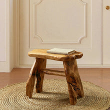Load image into Gallery viewer, Minnick Solid Wood Accent Stool
