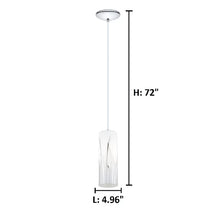 Load image into Gallery viewer, Mishti 1-Light Single Cylinder Pendant
