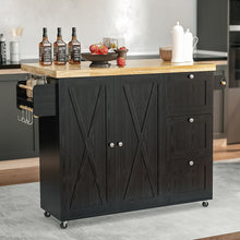 Load image into Gallery viewer, Nacimo Solid Wood Kitchen Island
