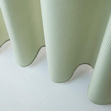 Load image into Gallery viewer, Khaki Green Nala 2 Piece Solid Color Shower Curtain Set
