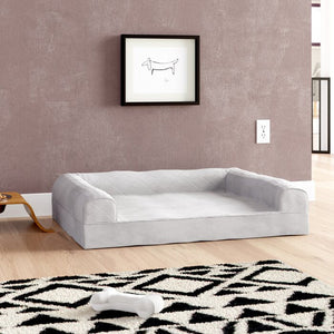 Nola Quilted Orthopedic Bolster, Large (36" W x 27" D x 6.5" H) (Copy)
