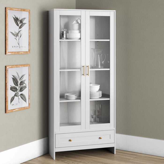 Otley Tall 2 - Door Corner Accent Cabinet