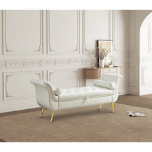 Load image into Gallery viewer, Pacome Faux Leather Storage Bench
