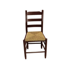 Load image into Gallery viewer, SET OF 4 Walnut Solid Wood Ladder Back Side Chair
