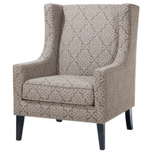 Load image into Gallery viewer, Pennard Modern Nailhead Wide Wingback Chair
