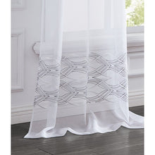 Load image into Gallery viewer, Polyester Sheer Curtains / Drapes Pair (Set of 2)
