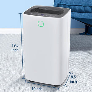 30 Pints per Day Console Dehumidifier for Rooms up