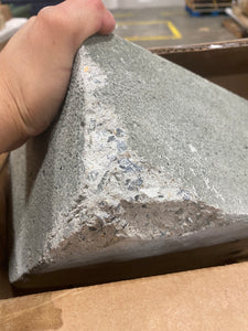 Basic Element Cast Stone Planter - Short - Copper Bronze
