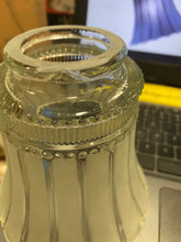 Load image into Gallery viewer, Glass Bell Ceiling Fan Fitter Shade in Clear
