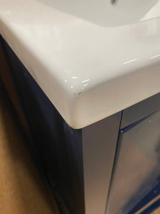 Jewell Free-standing Single Bathroom Vanity with Ceramic Vanity Top Final Sale pickup by 9/8