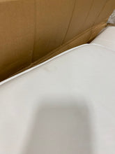 Load image into Gallery viewer, Janni Faux Leather Cushion Back Convertible Sofa with Cup Holder
