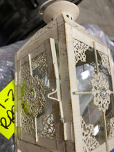 Load image into Gallery viewer, White Tabletop Lantern
