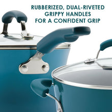 Load image into Gallery viewer, Hard Enamel Aluminum Non-Stick Frying Pan with Glass Lid
