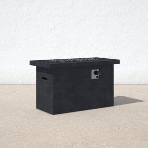 Charcoal Rashid Concrete Propane/Natural Gas Outdoor Fire Pit Table