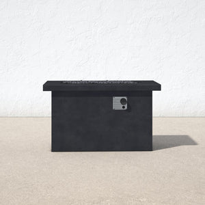 Charcoal Rashid Concrete Propane/Natural Gas Outdoor Fire Pit Table