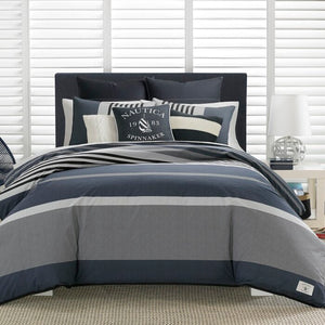 Full/Queen Comforter + 2 Standard Shams Rendon 100% Cotton Comforter Set