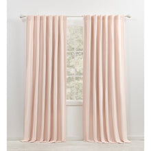 Load image into Gallery viewer, Ralph Lauren Blackout Solid 100% Cotton with Lining Back Tab/Rod Pocket Curtain Panel
