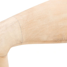 Load image into Gallery viewer, Volta Foc Twist Accent Chair - Unfinished Natural Teak/Natural Foc Twist
