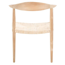 Load image into Gallery viewer, Volta Foc Twist Accent Chair - Unfinished Natural Teak/Natural Foc Twist
