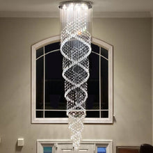 Load image into Gallery viewer, Sandifer 9 - Light Glass Dimmable Tiered Chandelier
