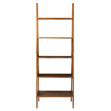 Load image into Gallery viewer, Saruhan Solid Wood Ladder Bookcase
