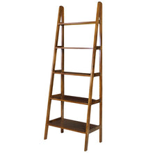 Load image into Gallery viewer, Saruhan Solid Wood Ladder Bookcase
