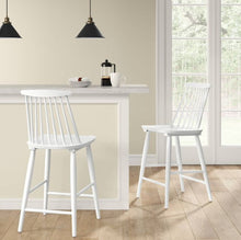 Load image into Gallery viewer, 38 x 18 x 20 Harwich High Back Windsor Counter Height Barstool
