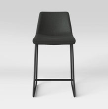 Load image into Gallery viewer, Bowden Upholstered Molded Faux Leather Counter Height Barstool
