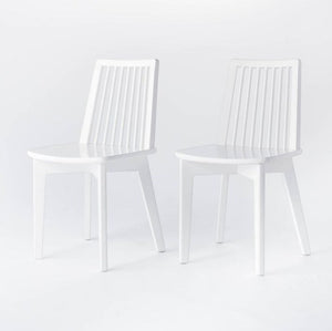 2pk Linden Modified Windsor Wood Dining Chair