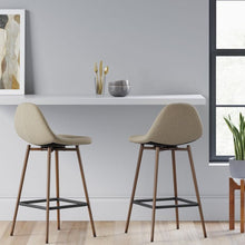 Load image into Gallery viewer, Copley Upholstered Counter Height Barstool, (Set of 2)
