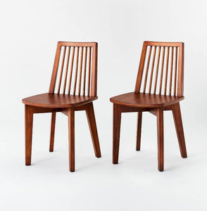 2pk Linden Modified Windsor Wood Dining Chair