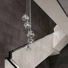 Load image into Gallery viewer, Scribbling Doodle 5 - Light Vertical Geometric Cluster LED Multi-Pendant Lamp
