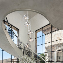 Load image into Gallery viewer, Scribbling Doodle 5 - Light Vertical Geometric Cluster LED Multi-Pendant Lamp
