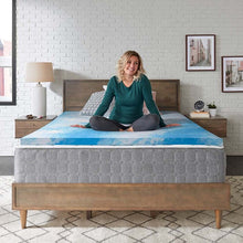 Load image into Gallery viewer, Sealy Essentials 2&quot; Memory Foam Mattress Topper

