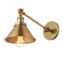 Load image into Gallery viewer, Seval Solid Brass Swing Arm Sconce
