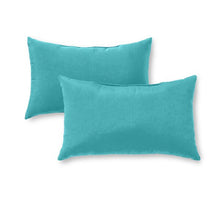 Load image into Gallery viewer, Teal Shipton Indoor/Outdoor Throw Pillow (Set of 2)
