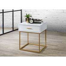 Load image into Gallery viewer, Solid + Manufactured Wood Nightstand

