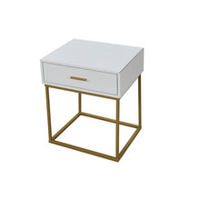 Load image into Gallery viewer, Solid + Manufactured Wood Nightstand
