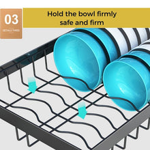 Load image into Gallery viewer, Stainless Steel Over the Sink Dish Rack
