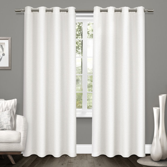 Stanton 100% Polyester Blackout Curtain Pair (Set of 2)