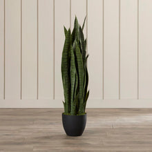 Load image into Gallery viewer, Sycamore Faux Foliage Plant in Wood Planter
