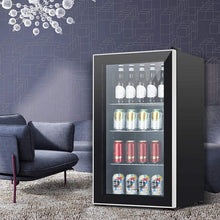Load image into Gallery viewer, 120 Cans Outdoor Rated Freestanding Beverage Refrigerator and with Glass Door
