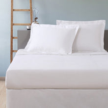 Load image into Gallery viewer, King White Tailored 14&quot; Bed Skirt
