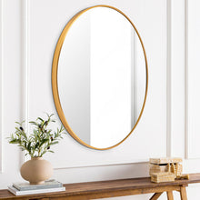 Load image into Gallery viewer, Tamayo Round Metal Mirror
