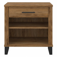 Load image into Gallery viewer, Fresh Walnut Tinley Manufactured Wood Nightstand
