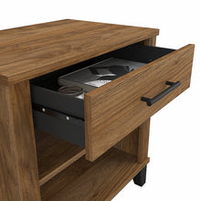 Load image into Gallery viewer, Fresh Walnut Tinley Manufactured Wood Nightstand
