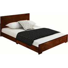 Load image into Gallery viewer, Queen Walnut Trent Solid Wood Bed
